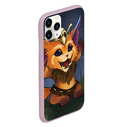 Чехол iPhone 11 Pro матовый Гнар, цвет: 3D-розовый — фото 2