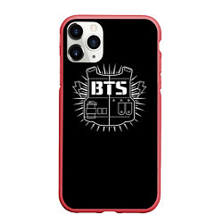 Чехол iPhone 11 Pro матовый BTS: Taehyung