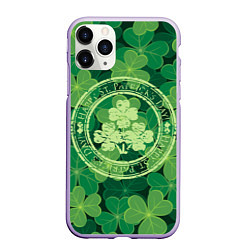 Чехол iPhone 11 Pro матовый Ireland, Happy St. Patricks Day