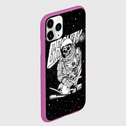 Чехол iPhone 11 Pro матовый Gravity, цвет: 3D-фиолетовый — фото 2