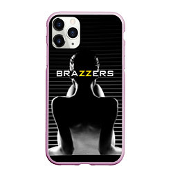 Чехол iPhone 11 Pro матовый Brazzers - контрсвет, цвет: 3D-розовый