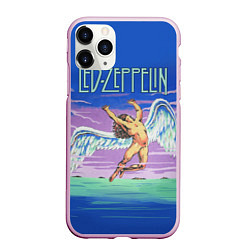 Чехол iPhone 11 Pro матовый Led Zeppelin: Angel, цвет: 3D-розовый