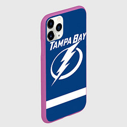 Чехол iPhone 11 Pro матовый Tampa Bay: Kucherov, цвет: 3D-фиолетовый — фото 2