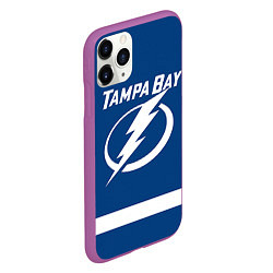 Чехол iPhone 11 Pro матовый Tampa Bay: Nesterov, цвет: 3D-фиолетовый — фото 2