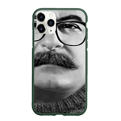 Чехол iPhone 11 Pro матовый Stalin: Style in, цвет: 3D-темно-зеленый