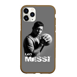 Чехол iPhone 11 Pro матовый Leo Messi