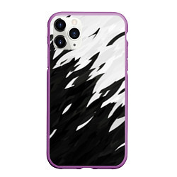 Чехол iPhone 11 Pro матовый Black & white