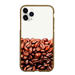 Чехол iPhone 11 Pro матовый Coffee, цвет: 3D-коричневый