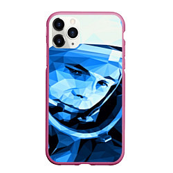 Чехол iPhone 11 Pro матовый Gagarin Art