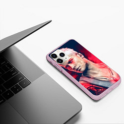 Чехол iPhone 11 Pro матовый DmC: Devil May Cry, цвет: 3D-розовый — фото 2