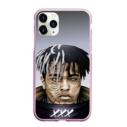 Чехол iPhone 11 Pro матовый XXXTentacion, цвет: 3D-розовый