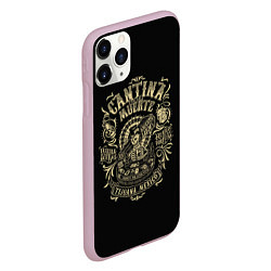 Чехол iPhone 11 Pro матовый Cantina Muente, цвет: 3D-розовый — фото 2