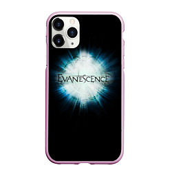 Чехол iPhone 11 Pro матовый Evanescence Explode, цвет: 3D-розовый