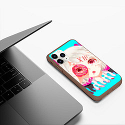 Чехол iPhone 11 Pro матовый Juuzou Suzuya, цвет: 3D-коричневый — фото 2