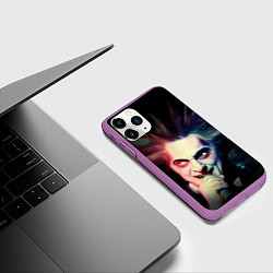 Чехол iPhone 11 Pro матовый Король и Шут, цвет: 3D-фиолетовый — фото 2
