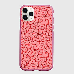 Чехол iPhone 11 Pro матовый Мозг