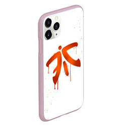 Чехол iPhone 11 Pro матовый Fnatic: White collection, цвет: 3D-розовый — фото 2