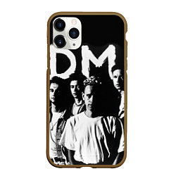 Чехол iPhone 11 Pro матовый Depeche mode: black