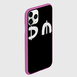 Чехол iPhone 11 Pro матовый DM Rock, цвет: 3D-фиолетовый — фото 2