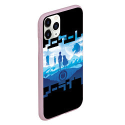 Чехол iPhone 11 Pro матовый No Game No Life, цвет: 3D-розовый — фото 2