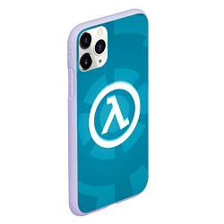 Чехол iPhone 11 Pro матовый Half-Life: Blue Focus, цвет: 3D-светло-сиреневый — фото 2