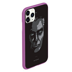 Чехол iPhone 11 Pro матовый G-Man Face, цвет: 3D-фиолетовый — фото 2