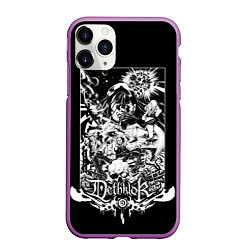 Чехол iPhone 11 Pro матовый Dethklok: Metalocalypse