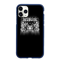 Чехол iPhone 11 Pro матовый Dethklok: Demons, цвет: 3D-тёмно-синий