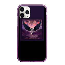 Чехол iPhone 11 Pro матовый Dethklok: Angel, цвет: 3D-фиолетовый