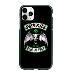 Чехол iPhone 11 Pro матовый Overkill: New Jersey