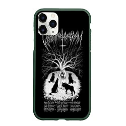 Чехол iPhone 11 Pro матовый Wolves in the Throne Room