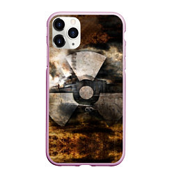 Чехол iPhone 11 Pro матовый STALKER: Nuclear, цвет: 3D-розовый