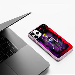 Чехол iPhone 11 Pro матовый Twenty one pilots, цвет: 3D-розовый — фото 2