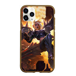 Чехол iPhone 11 Pro матовый Angel, цвет: 3D-коричневый