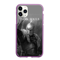 Чехол iPhone 11 Pro матовый Dark Souls, цвет: 3D-фиолетовый