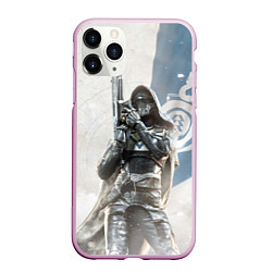 Чехол iPhone 11 Pro матовый Destiny: Blue, цвет: 3D-розовый