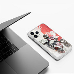 Чехол iPhone 11 Pro матовый Destiny: Red, цвет: 3D-белый — фото 2