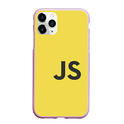 Чехол iPhone 11 Pro матовый JavaScript, цвет: 3D-розовый