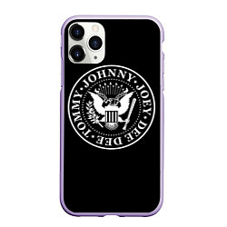 Чехол iPhone 11 Pro матовый The Ramones