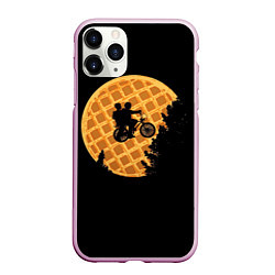 Чехол iPhone 11 Pro матовый Wafer Rider, цвет: 3D-розовый