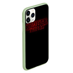 Чехол iPhone 11 Pro матовый Logo ST, цвет: 3D-салатовый — фото 2
