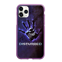 Чехол iPhone 11 Pro матовый Disturbed: Live at red rocks, цвет: 3D-фиолетовый