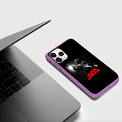 Чехол iPhone 11 Pro матовый Black Sabbath, цвет: 3D-фиолетовый — фото 2