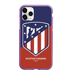 Чехол iPhone 11 Pro матовый Atletico Madrid FC 1903, цвет: 3D-фиолетовый