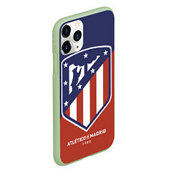 Чехол iPhone 11 Pro матовый Atletico Madrid FC 1903, цвет: 3D-салатовый — фото 2