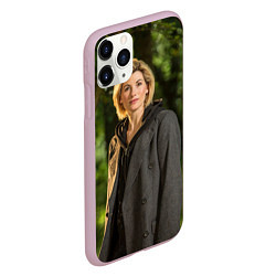 Чехол iPhone 11 Pro матовый Джоди Уиттакер, цвет: 3D-розовый — фото 2