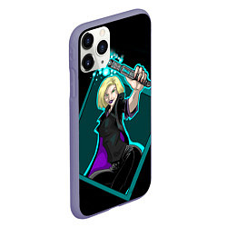 Чехол iPhone 11 Pro матовый Blonde, цвет: 3D-серый — фото 2