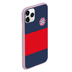 Чехол iPhone 11 Pro матовый Bayern Munchen - Red-Blue FCB 2022 NEW, цвет: 3D-розовый — фото 2