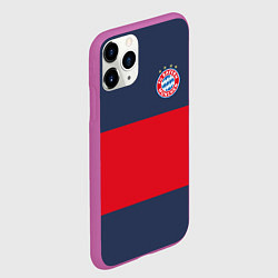Чехол iPhone 11 Pro матовый Bayern Munchen - Red-Blue FCB 2022 NEW, цвет: 3D-фиолетовый — фото 2