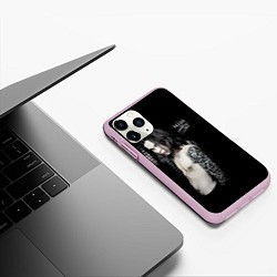 Чехол iPhone 11 Pro матовый HIM: Soliday man, цвет: 3D-розовый — фото 2